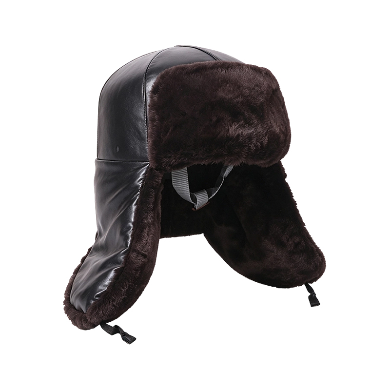 Capacete de segurança à prova de frio com forro de caxemira de lã real