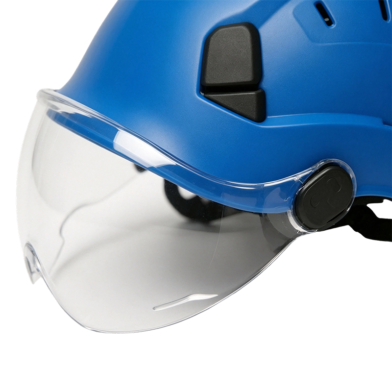 Capacete de óculos com viseira retrátil integrada