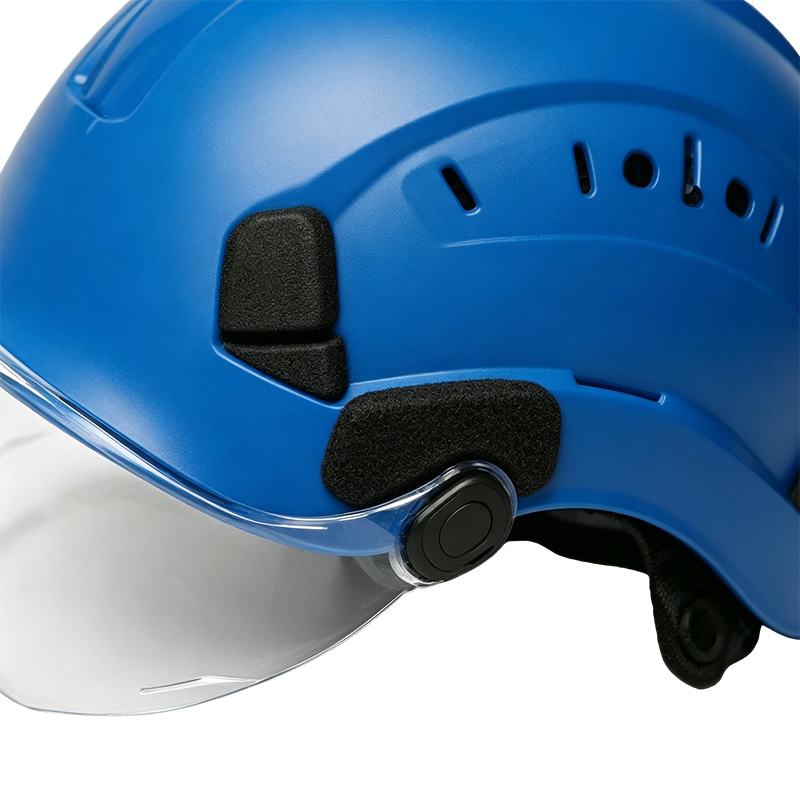 Capacete de óculos com viseira retrátil integrada