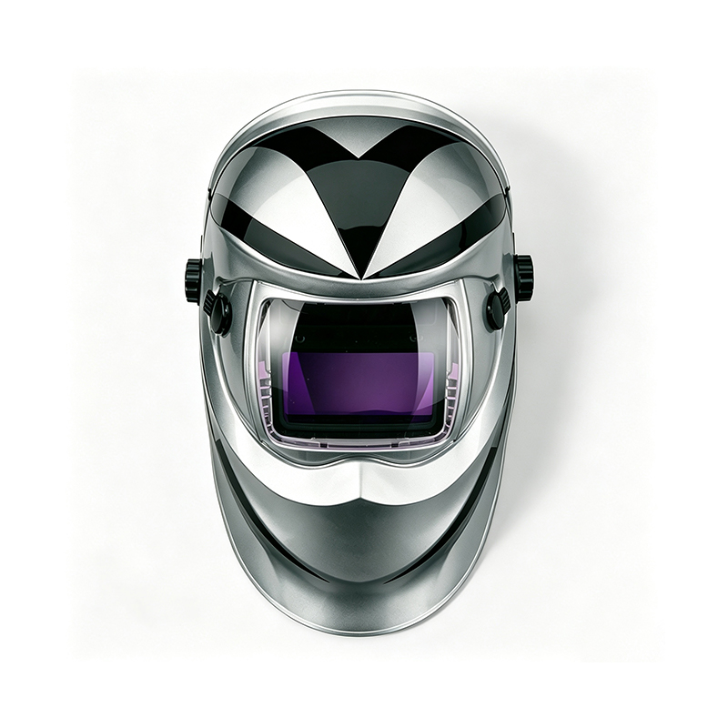 Capacete de soldagem digital com escurecimento automático solar com controles de tela sensível ao toque