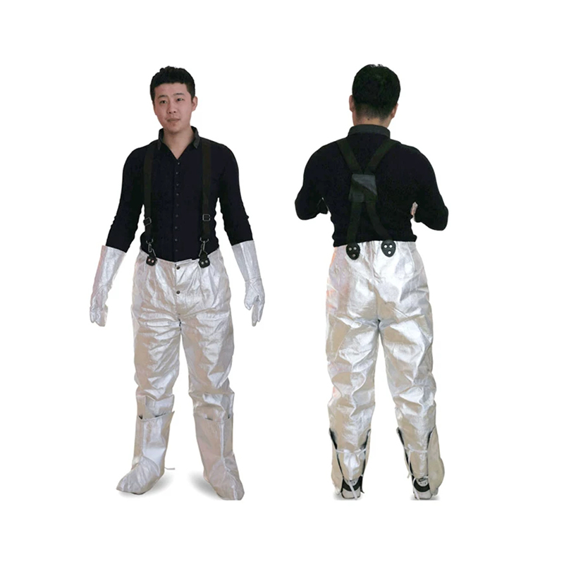 Conjunto de traje de proteção térmica anti-radiação de aramida