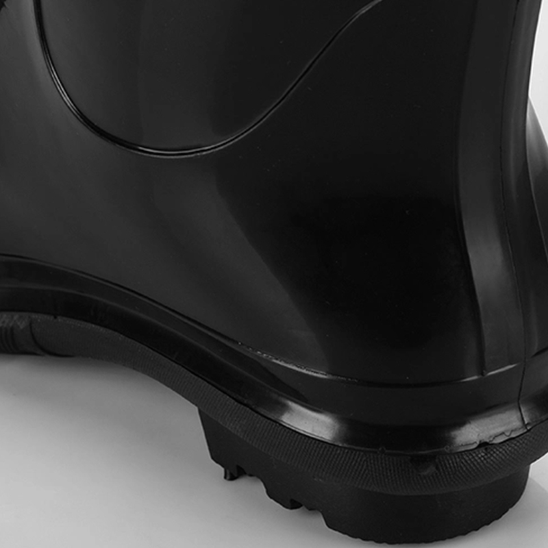Botas de chuva refletivas de PVC de alta visibilidade