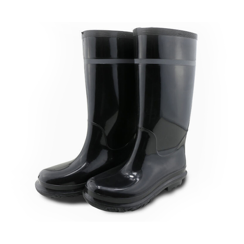 Botas de chuva refletivas de PVC de alta visibilidade