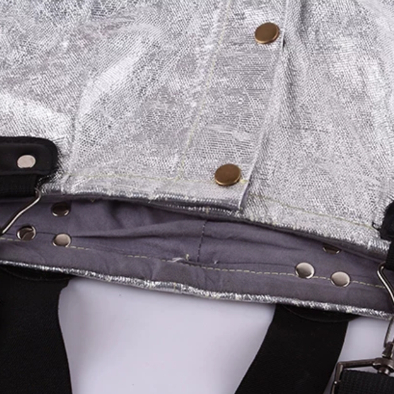 Conjunto de traje de proteção térmica anti-radiação de aramida