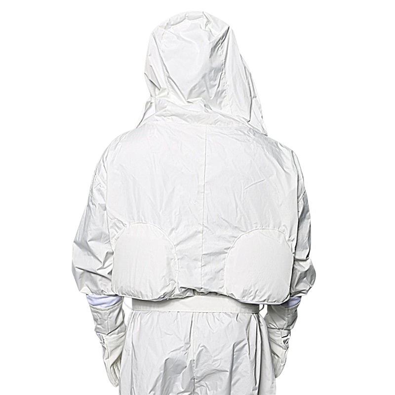 Kit de traje anti-abelha e vespa com resfriamento de ar com ventilador duplo