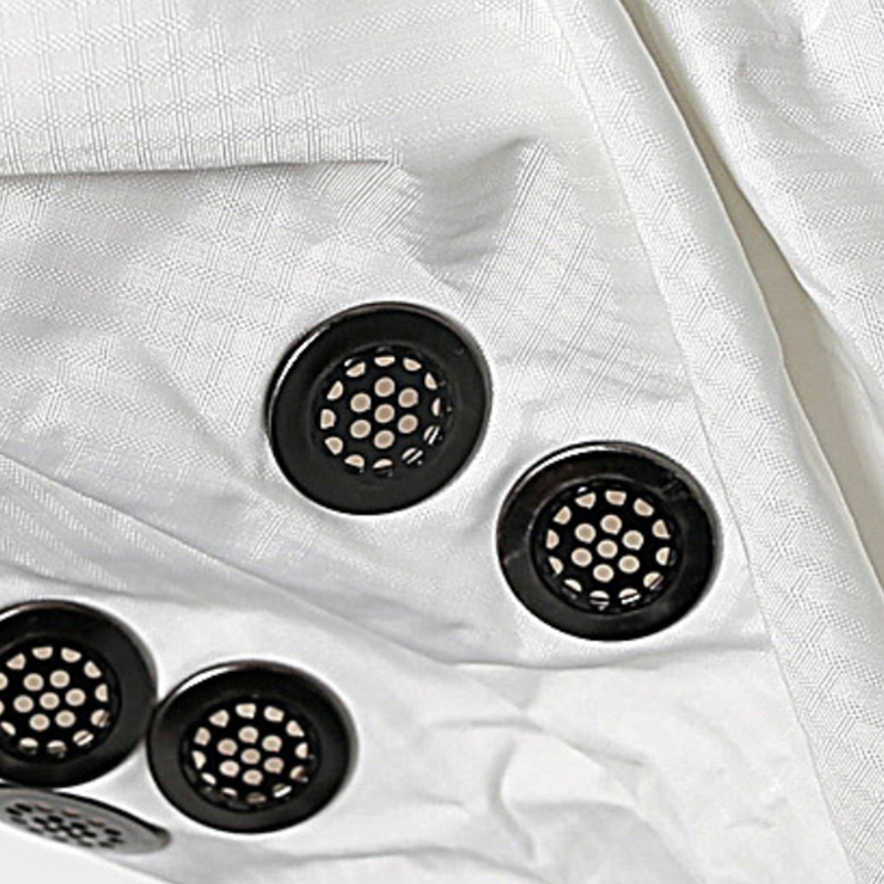 Kit de traje anti-abelha e vespa com resfriamento de ar com ventilador duplo