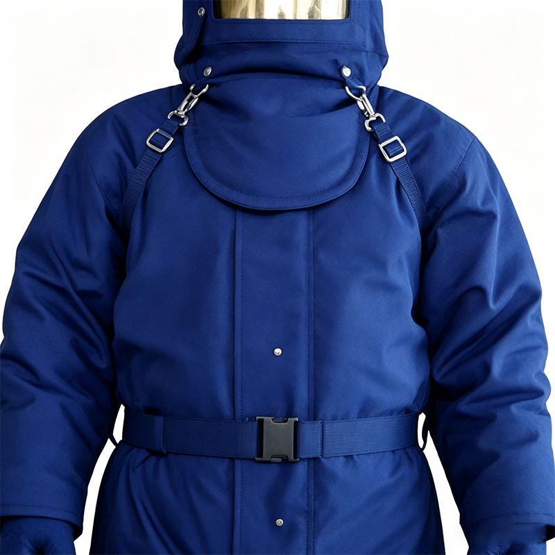 Kit de traje protetor de nitrogênio líquido criogênico