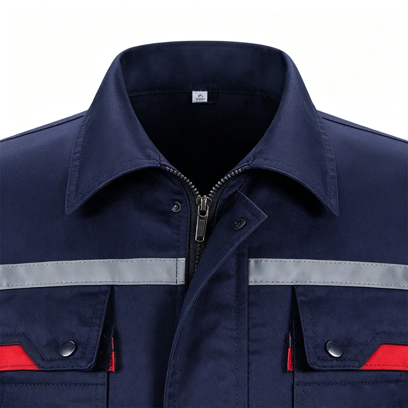 Conjunto de macacão de trabalho industrial antiestático