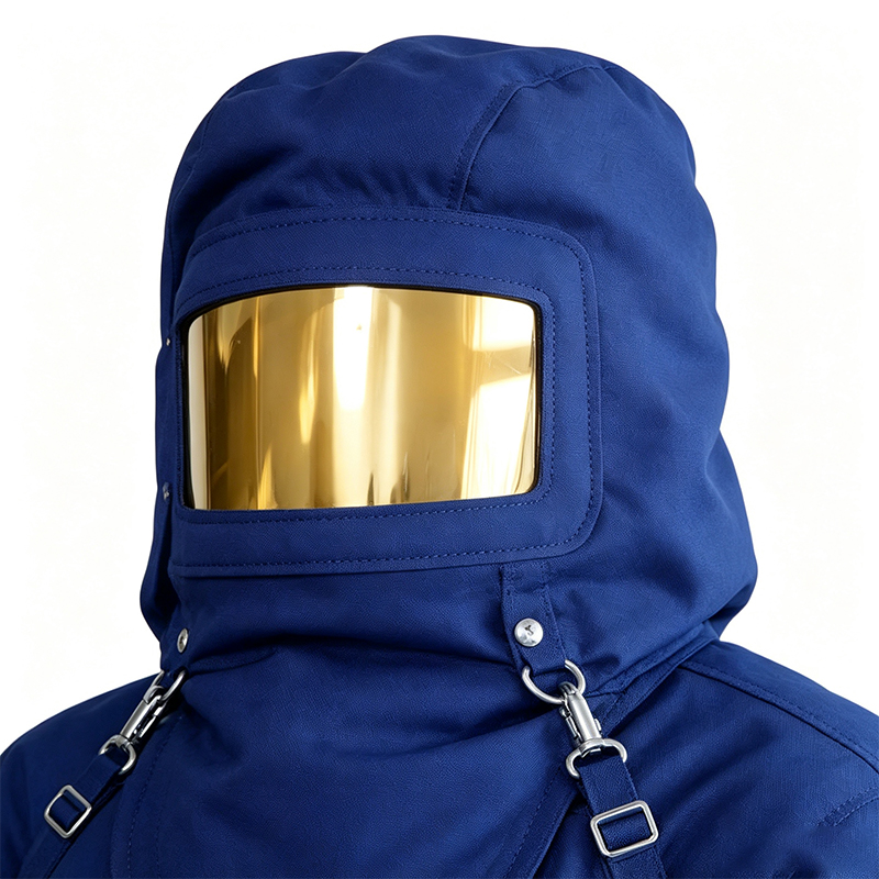 Kit de traje protetor de nitrogênio líquido criogênico