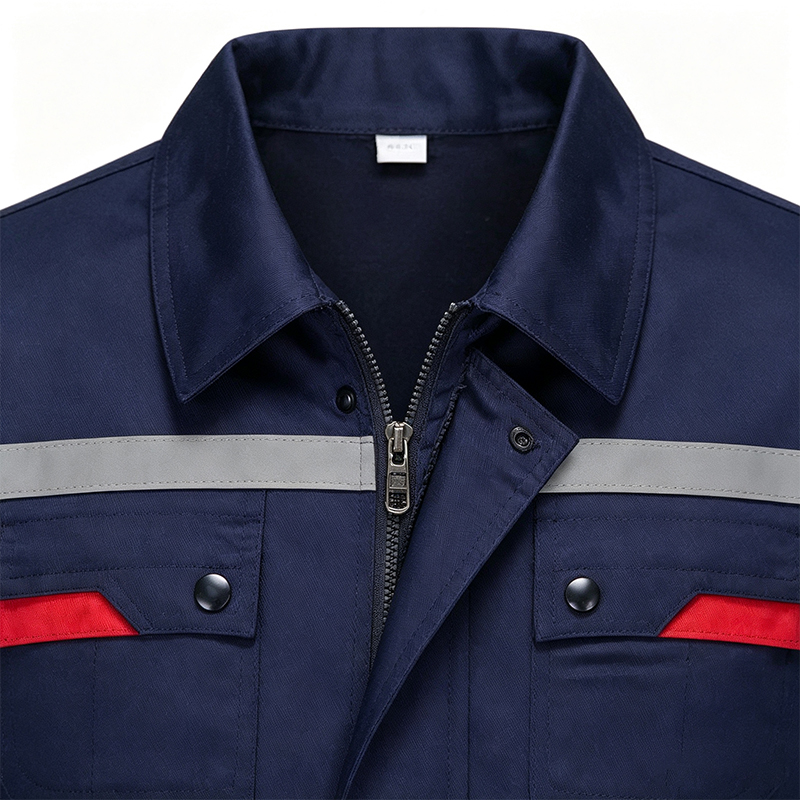 Conjunto de macacão de trabalho industrial antiestático