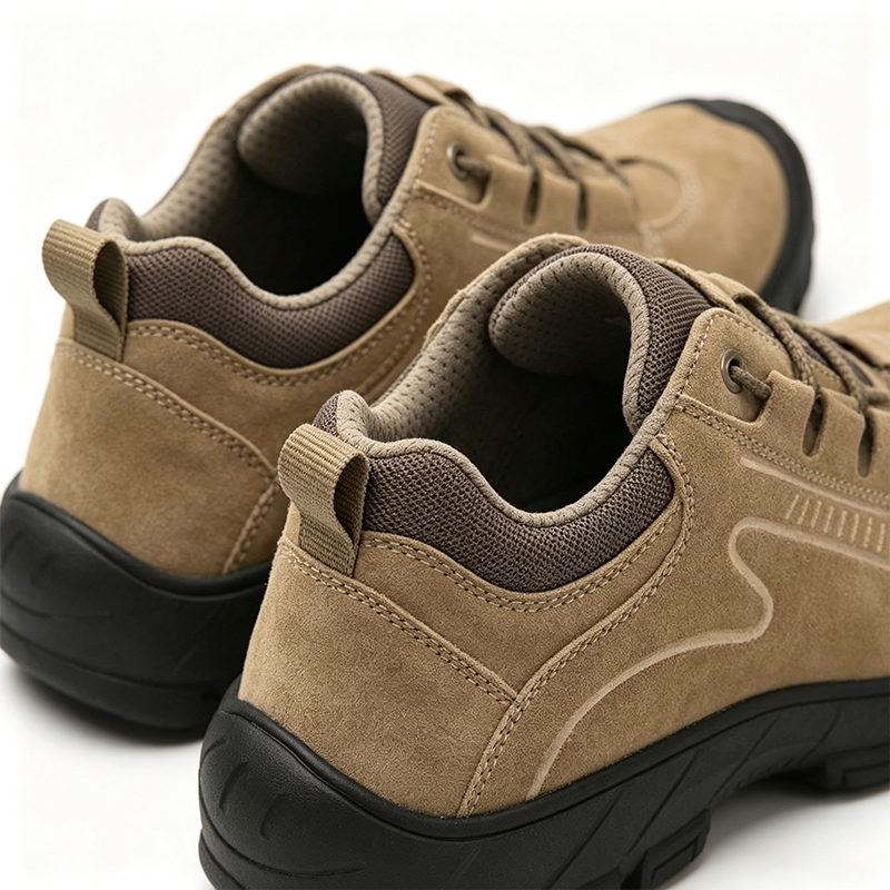 Sapatos de segurança em camurça de borracha antifuros Kevlar