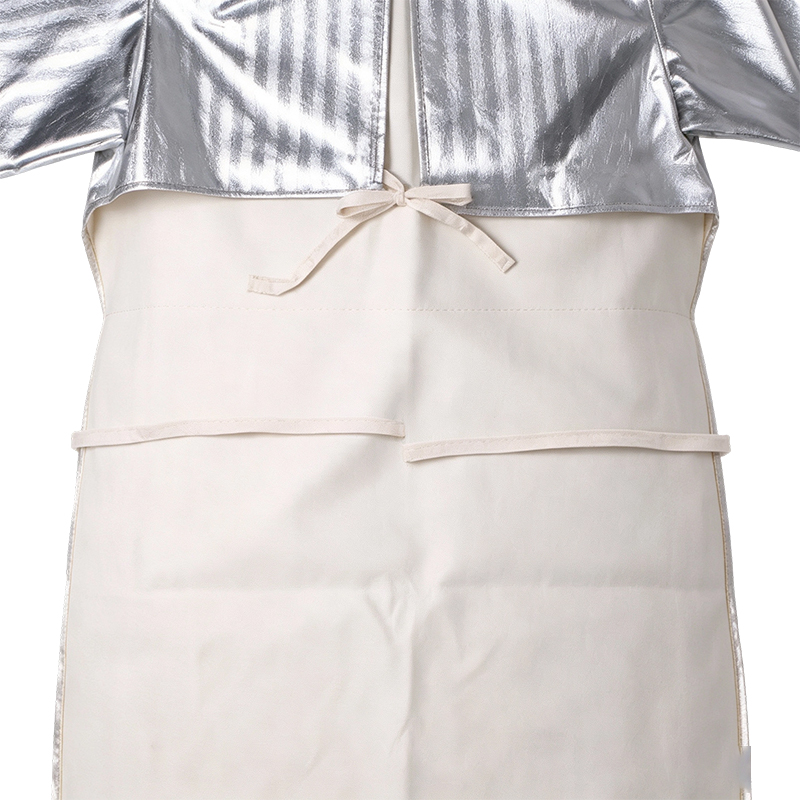Traje de proteção resistente a altas temperaturas de entrada traseira