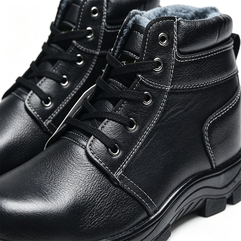 Sapatos de segurança quentes com forro de lã