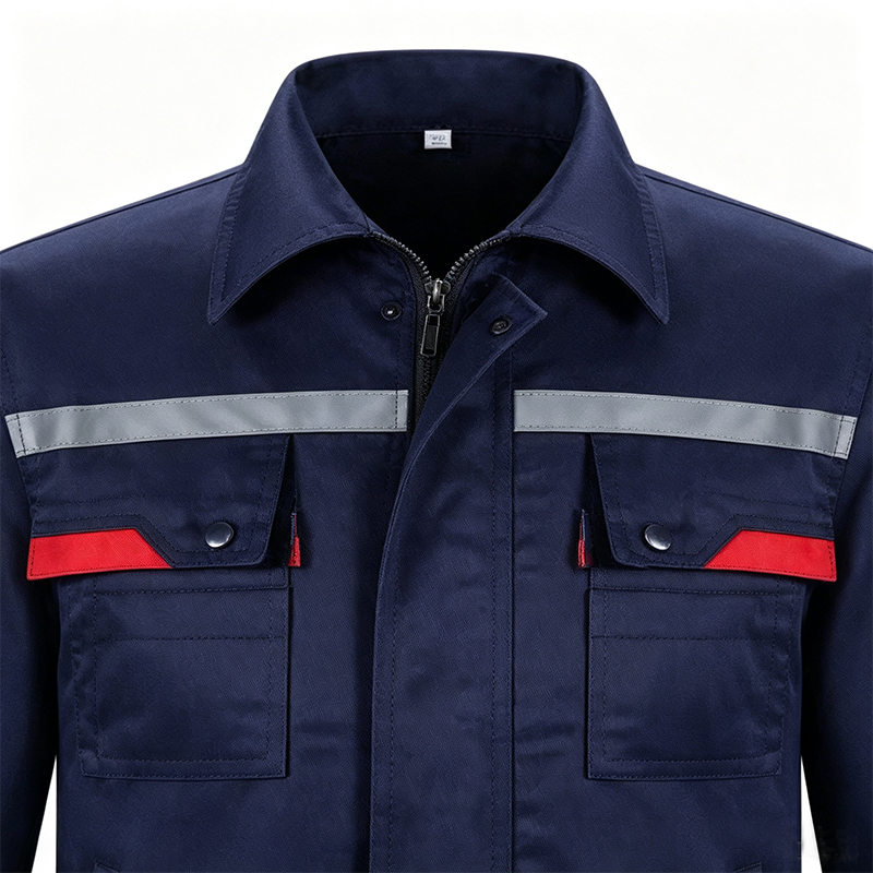 Conjunto de macacão de trabalho industrial antiestático