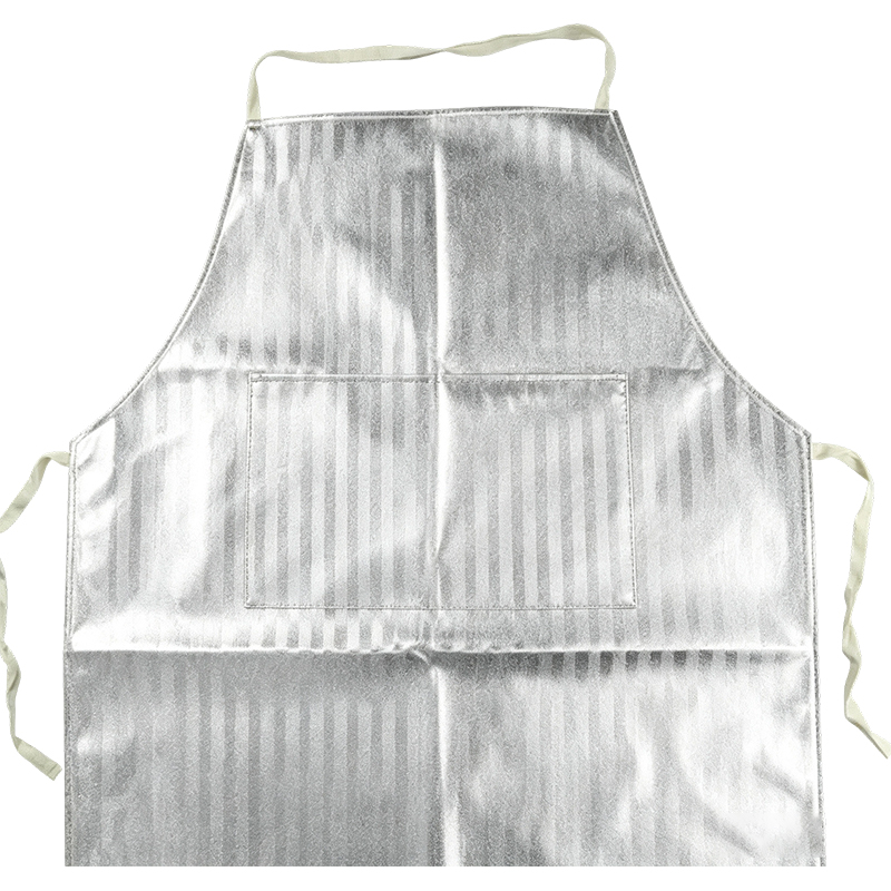 Avental aluminizado resistente a altas temperaturas